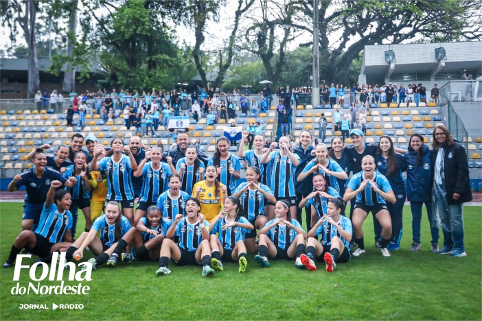 Gabriele Martins é bicampeã gaúcha Sub-15 pelo Grêmio