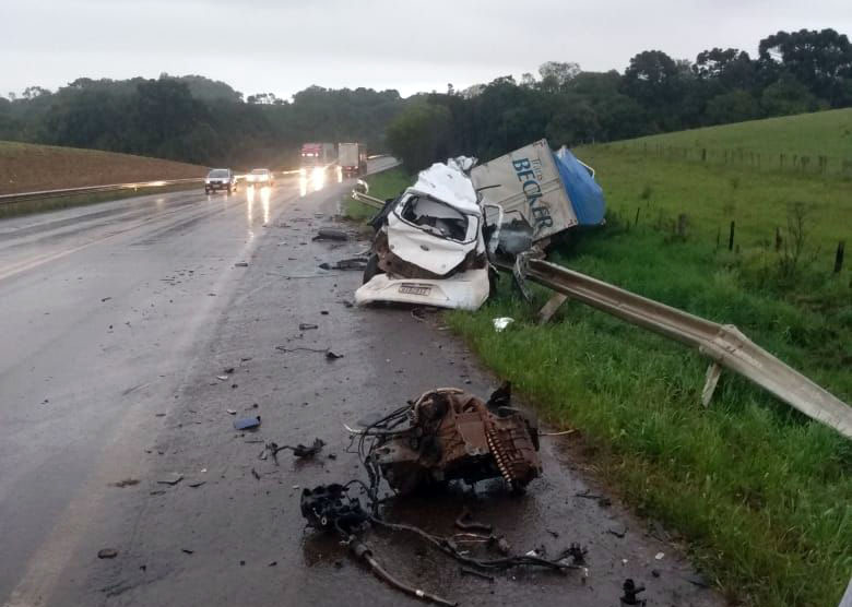 Lagoense morre em acidente de trânsito na BR 285       