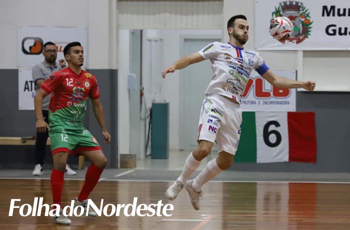 Sub20 do Lagoa Futsal perde em Guaporé e é eliminado da Liga Gaúcha