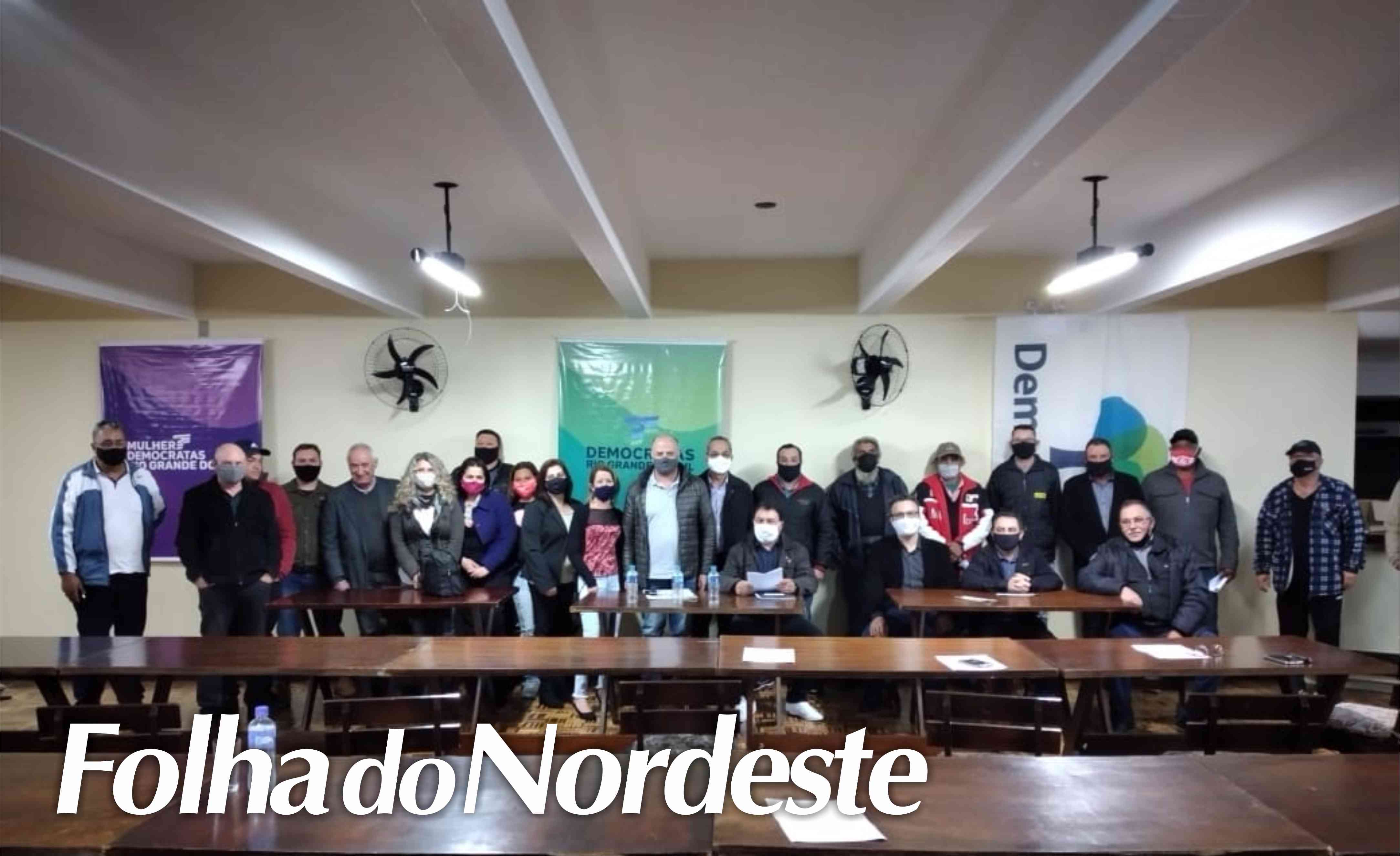 DEM confirma apoio para Gustavo Bonotto na corrida sucessória