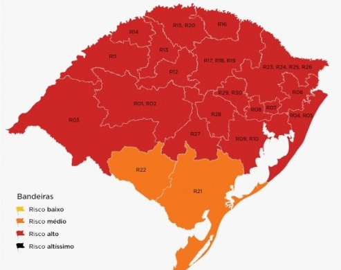 Lagoa classificada na Bandeira Vermelha novamente