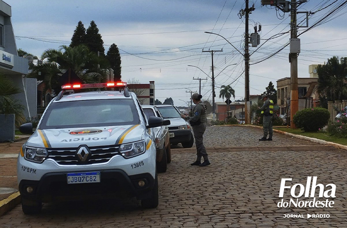 Brigada Militar realiza barreira policial durante festa em homenagem ao padroeiro São João Batista