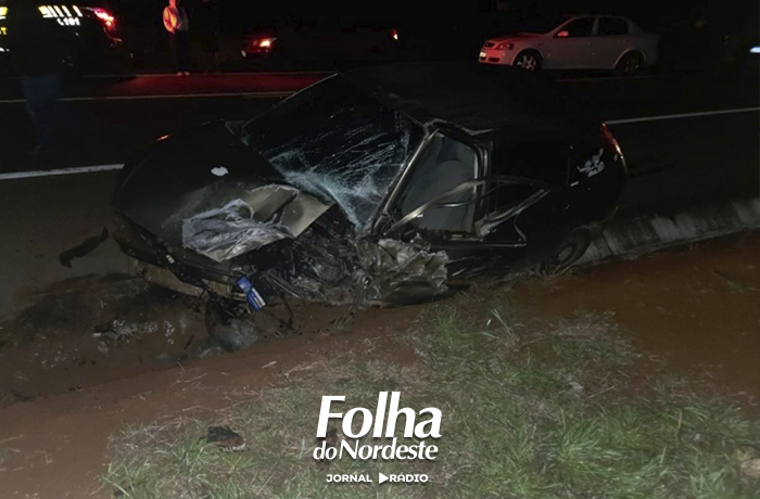 PRF confirma duas mortes e quatro feridos em grave acidente na BR-285, em Lagoa Vermelha