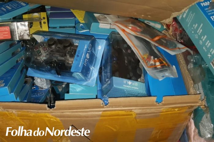 PRF apreende mercadorias sem  documentação fiscal em Vacaria