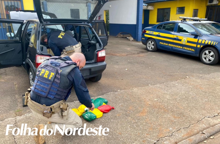 PRF prende traficante com 9 quilos de cocaína e crack escondidos no tanque de combustível do carro
