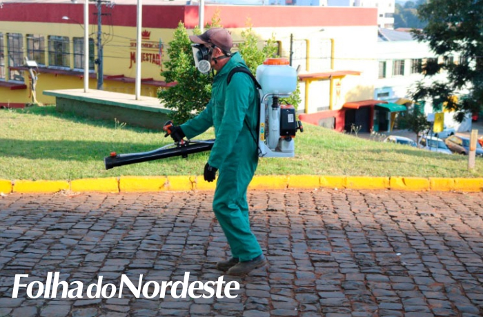 Sananduva realiza limpeza e desinfecção dos espaços públicos