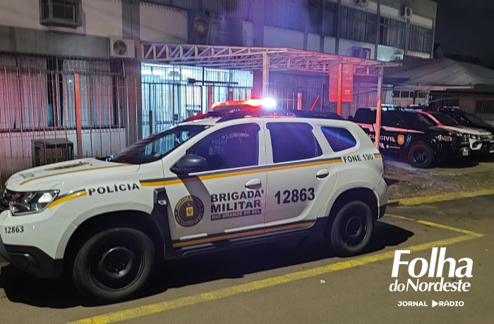 Foragido da Polícia Penal é preso em Bom Jesus durante ocorrência de violência doméstica