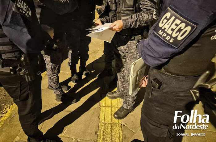 Ministério Público mira organização criminosa ligada ao tráfico em ação que atinge Lagoa Vermelha