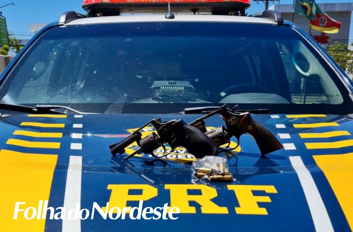 PRF prende homem por porte ilegal de armas em Passo Fundo
