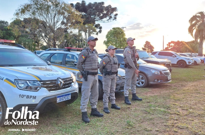 Brigada Militar garante tranquilidade na tradicional festa religiosa em Esmeralda