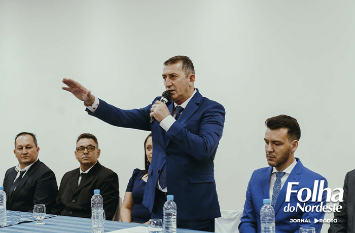 Jones Cecchin toma posse como prefeito de Ibiaçá e destaca compromisso com a boa política