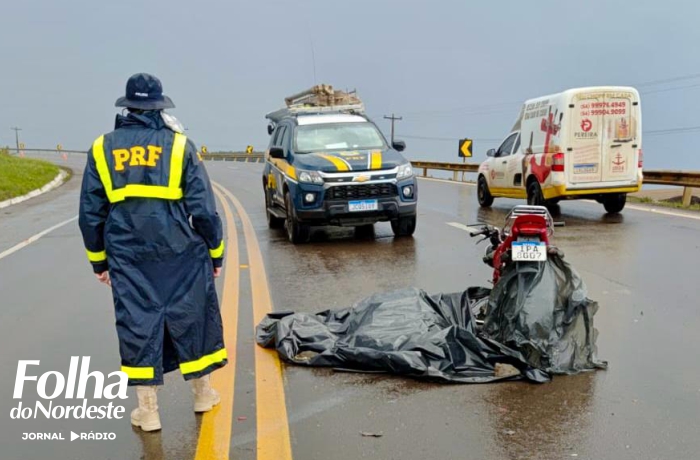 Motociclista morre em colisão na BR-285, em Carazinho