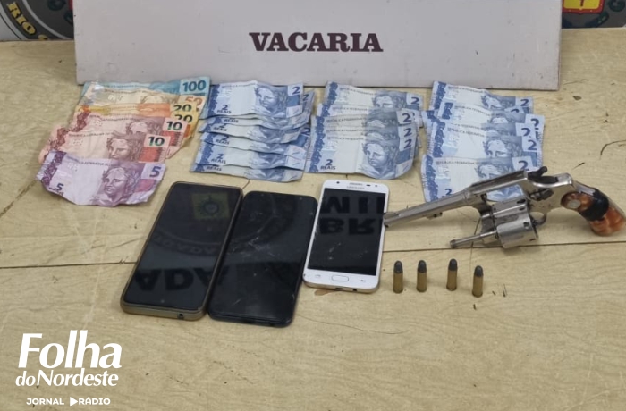 Brigada Militar realiza prisão por porte ilegal de arma de fogo em Vacaria