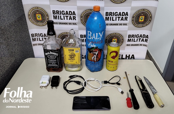Brigada Militar prende homem que invadiu hotel em Lagoa Vermelha
