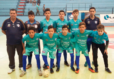 Sub 13 do Lagoa Futsal vence três confrontos