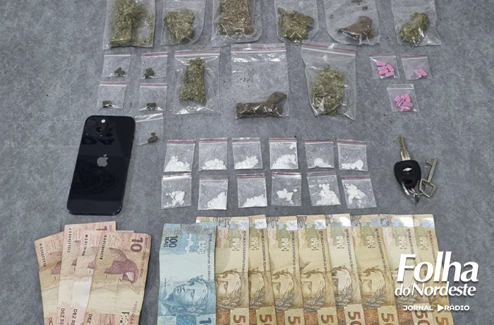 Brigada Militar prende homem por tráfico de drogas em Vacaria