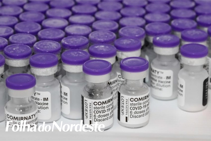 Cerca de 100 mil doses de vacina da Pfizer serão distribuídas para municípios do interior