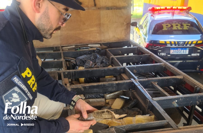 PRF prende traficante em Nova Prata com quase 400kg de maconha