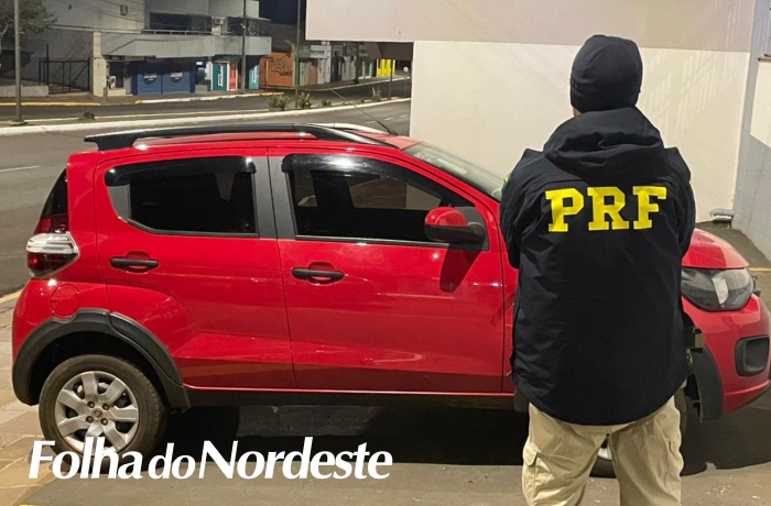 PRF recupera veículo menos de 2 horas após o roubo