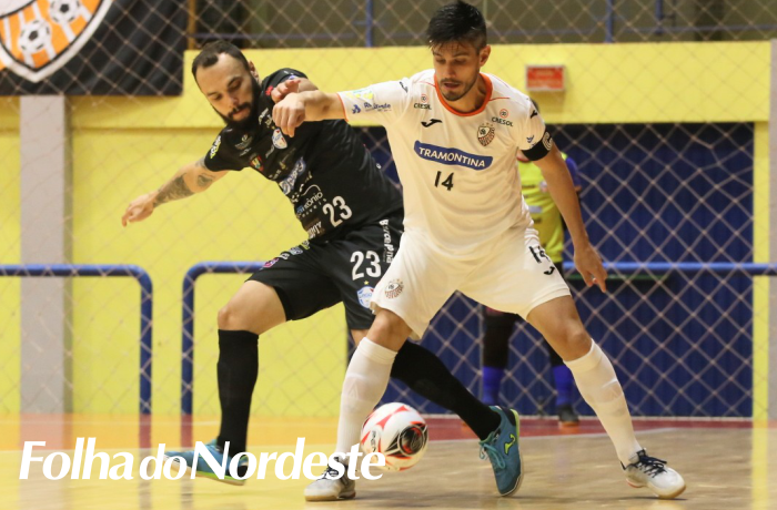 Lagoa Futsal perde jogo, em Carlos Barbosa, faltando 1 segundo