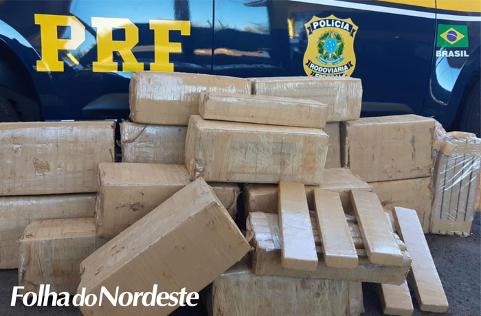 PRF apreende 300kg de maconha em Vacaria