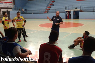 Sub 20 do Lagoa Futsal em Erechim      