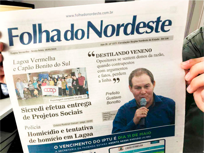 10 de maio: Folha do Nordeste comemora 28 anos