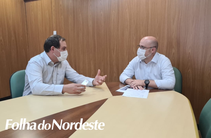 Secretário de Desenvolvimento Econômico e Turismo do RS recebe prefeito de Lagoa Vermelha