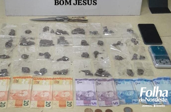Brigada Militar prende homem por tráfico de drogas em Bom Jesus
