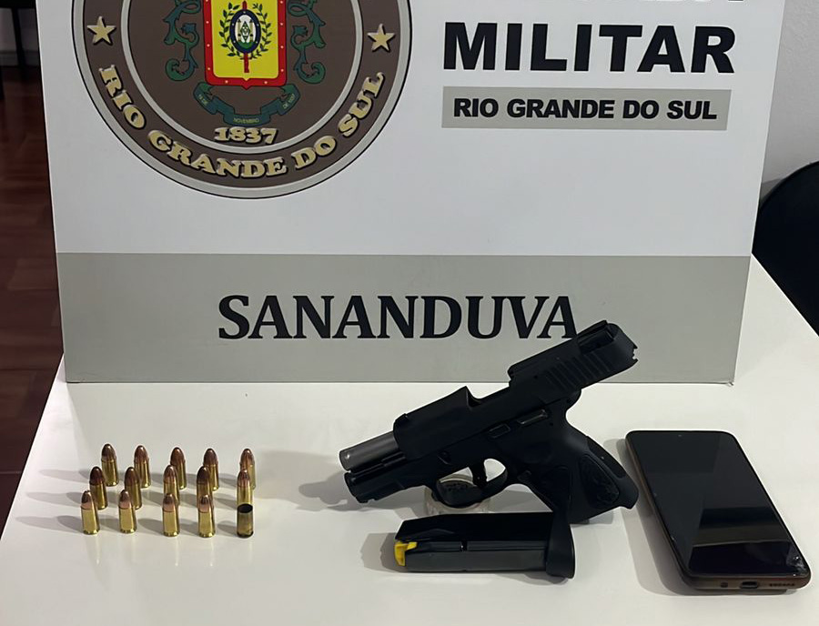 Homem é preso em Sananduva por porte ilegal de arma