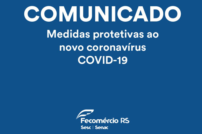 Senac Lagoa Vermelha suspende atividades presenciais e oferece opções EAD