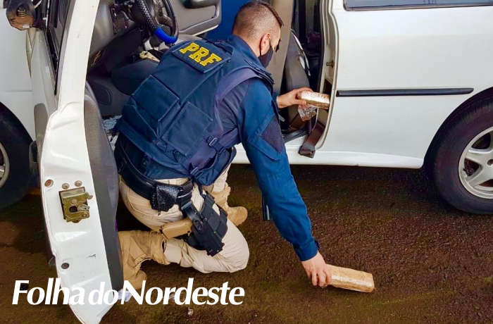 PRF apreende 26 quilos de maconha em Passo Fundo e prende traficante pela quarta vez