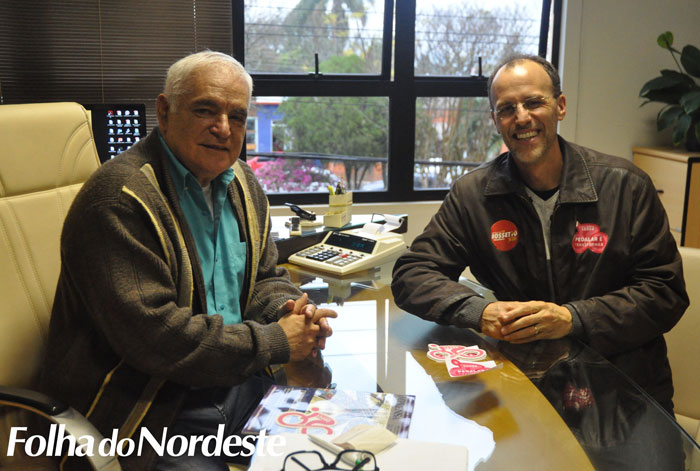 Marcelo Sgarbossa visita a Folha do Nordeste