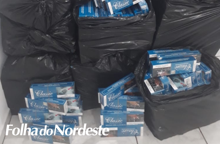 Brigada Militar de Maximiliano de Almeida apreende carga de cigarro contrabandeado do Paraguai