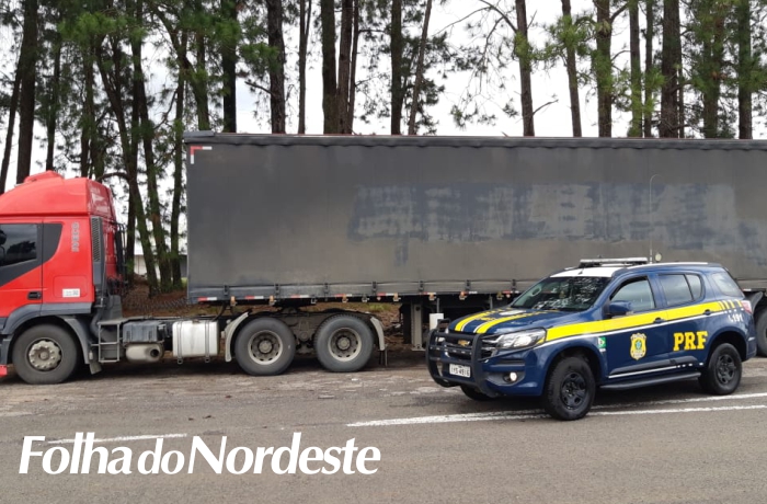 PRF recupera mais uma carreta clonada em Vacaria