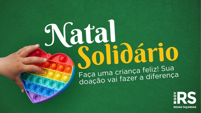 Gabinete da Primeira-dama lança ação para crianças de Porto Alegre no Natal Solidário