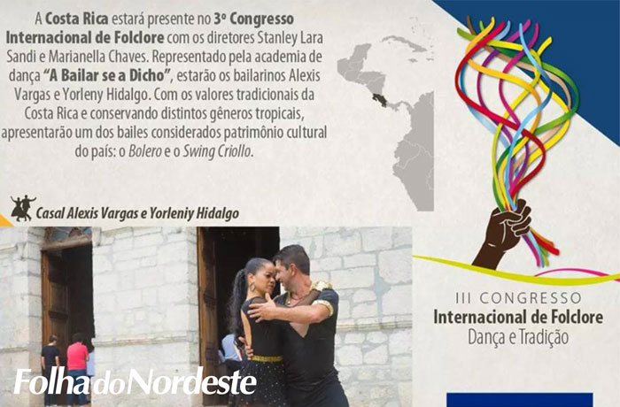 Costa Rica no 3ª Congresso Internacional de Folclore