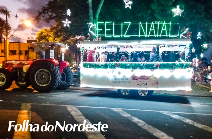 Natal Encantado: passeios de Dindinho começam no dia 12 de dezembro 