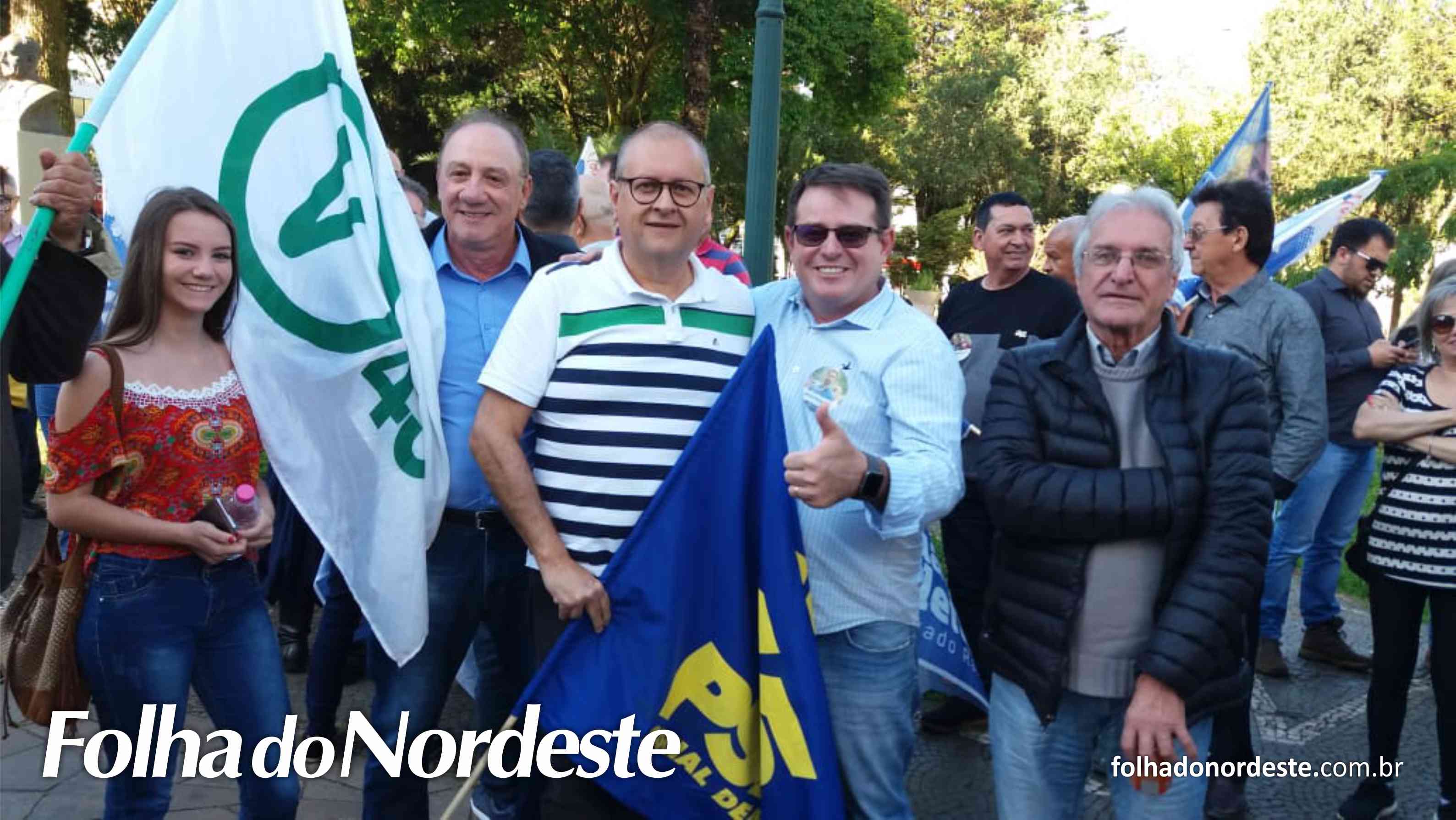 Lagoenses prestigiam presença de Eduardo Leite em Passo Fundo