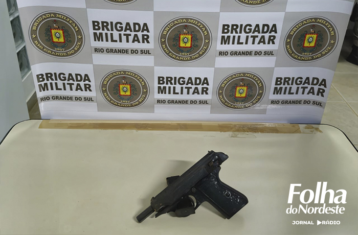Homem é preso por porte ilegal de arma de fogo em Lagoa Vermelha