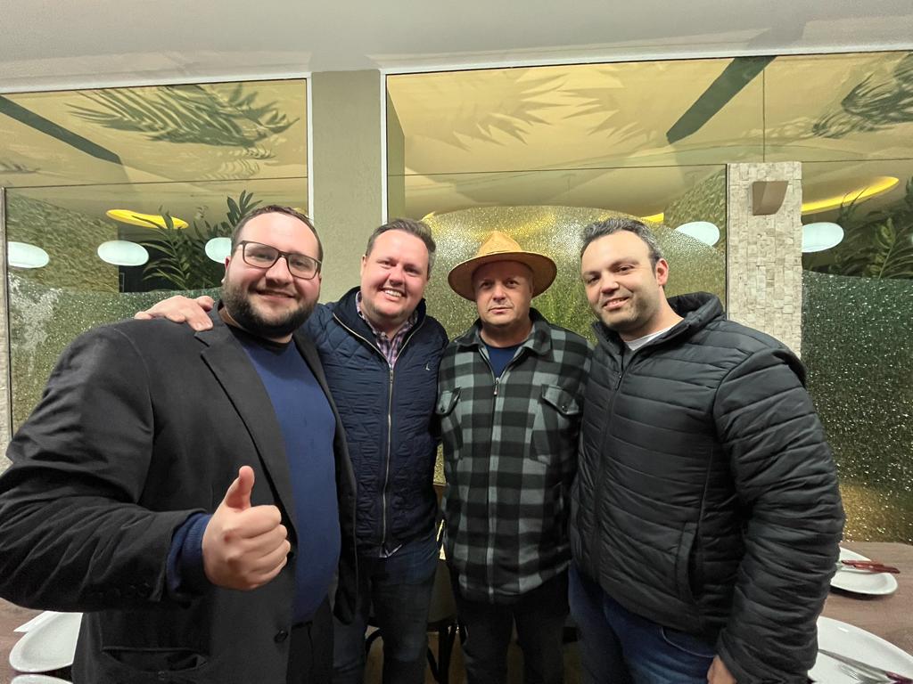 Covatti Filho visita Lagoa Vermelha