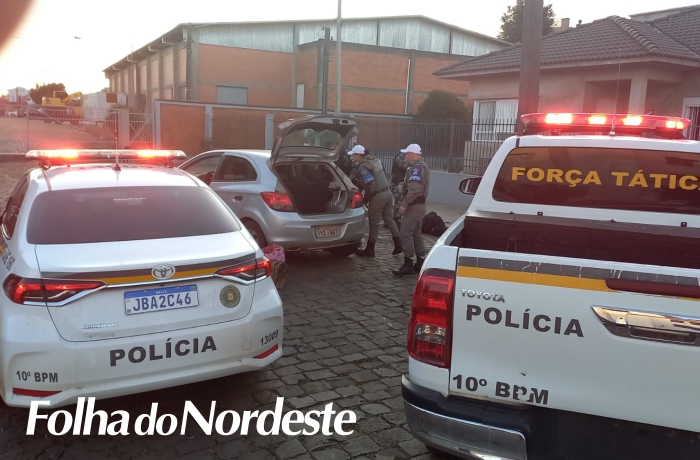 Região: Três pessoas são presas em Vacaria durante operação policial
