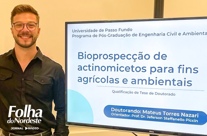Conquista inédita: doutorando da UPF recebe o Prêmio Pesquisador Gaúcho 2023