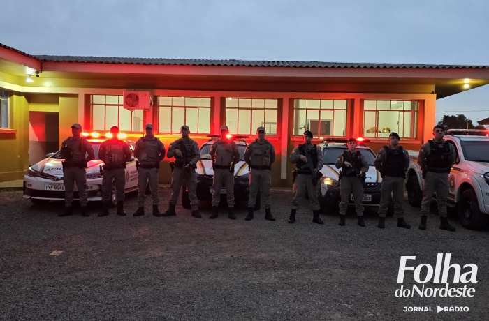 Brigada Militar intensifica combate ao crime com Operação Fecha Quartel na área do 10º BPM