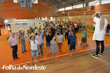 São Jorge: Feira Municipal da Saúde presta serviços e esclarecimentos a população