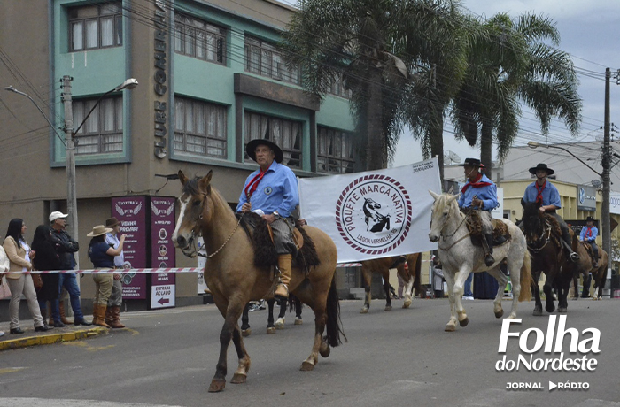 Piquete Marca Nativa participa do Desfile Farroupilha 2025 em Lagoa Vermelha