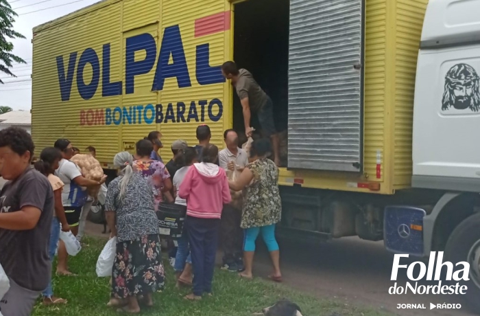 10 toneladas de batata são distribuídas em Lagoa Vermelha com apoio do vereador Cleon Piva (PL)