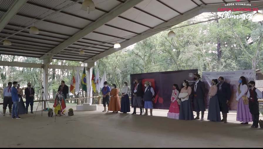 Secretário do Turismo do RS participa da abertura da 20ª Festa Nacional do Churrasco de Lagoa Vermelha