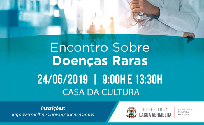 Encontro sobre doenças raras será neste mês