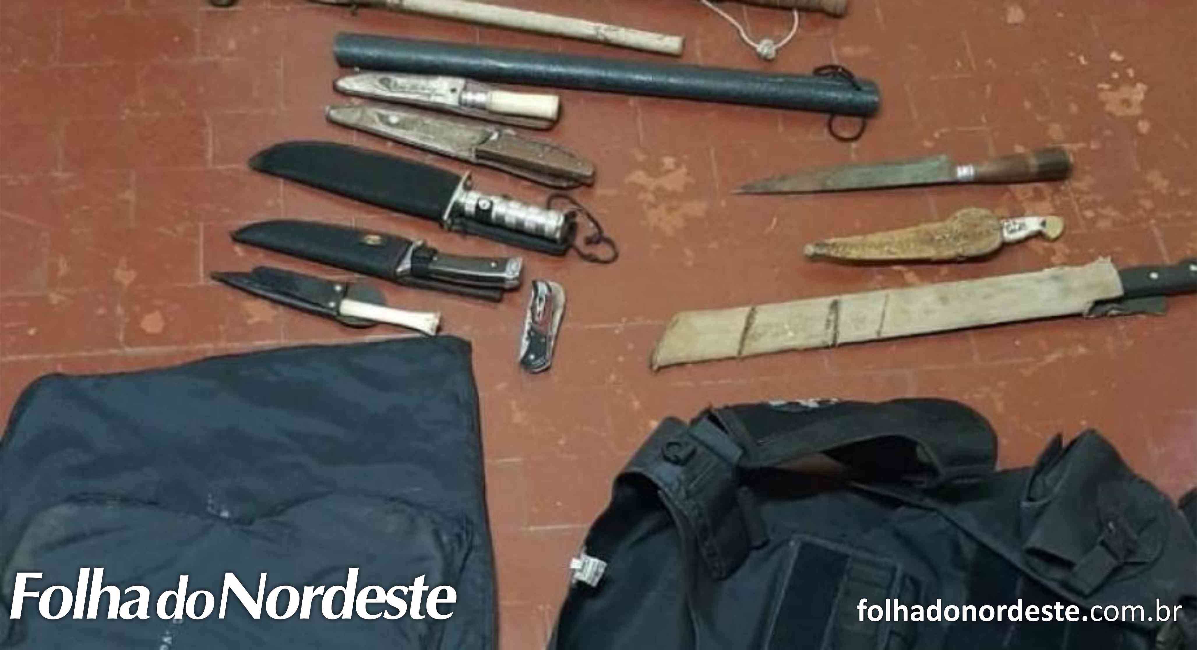 Região Polícia apreende armas com supostos seguranças de políticos